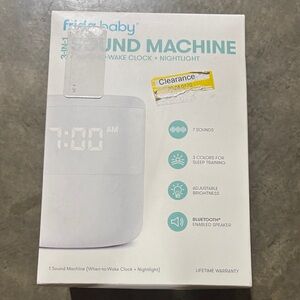 Frida Baby White Sound Machine with Bluetooth